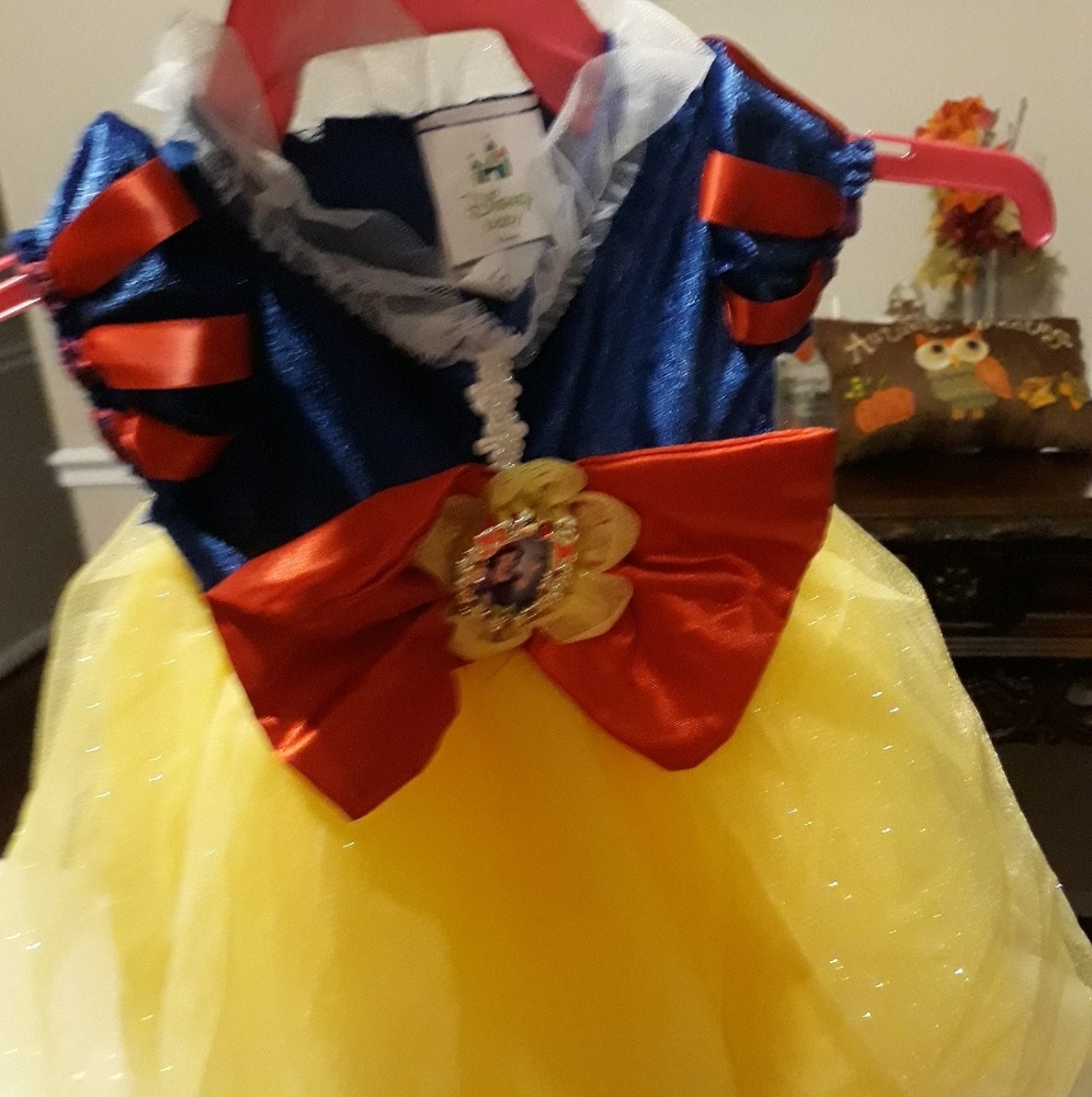 Snow white costume.